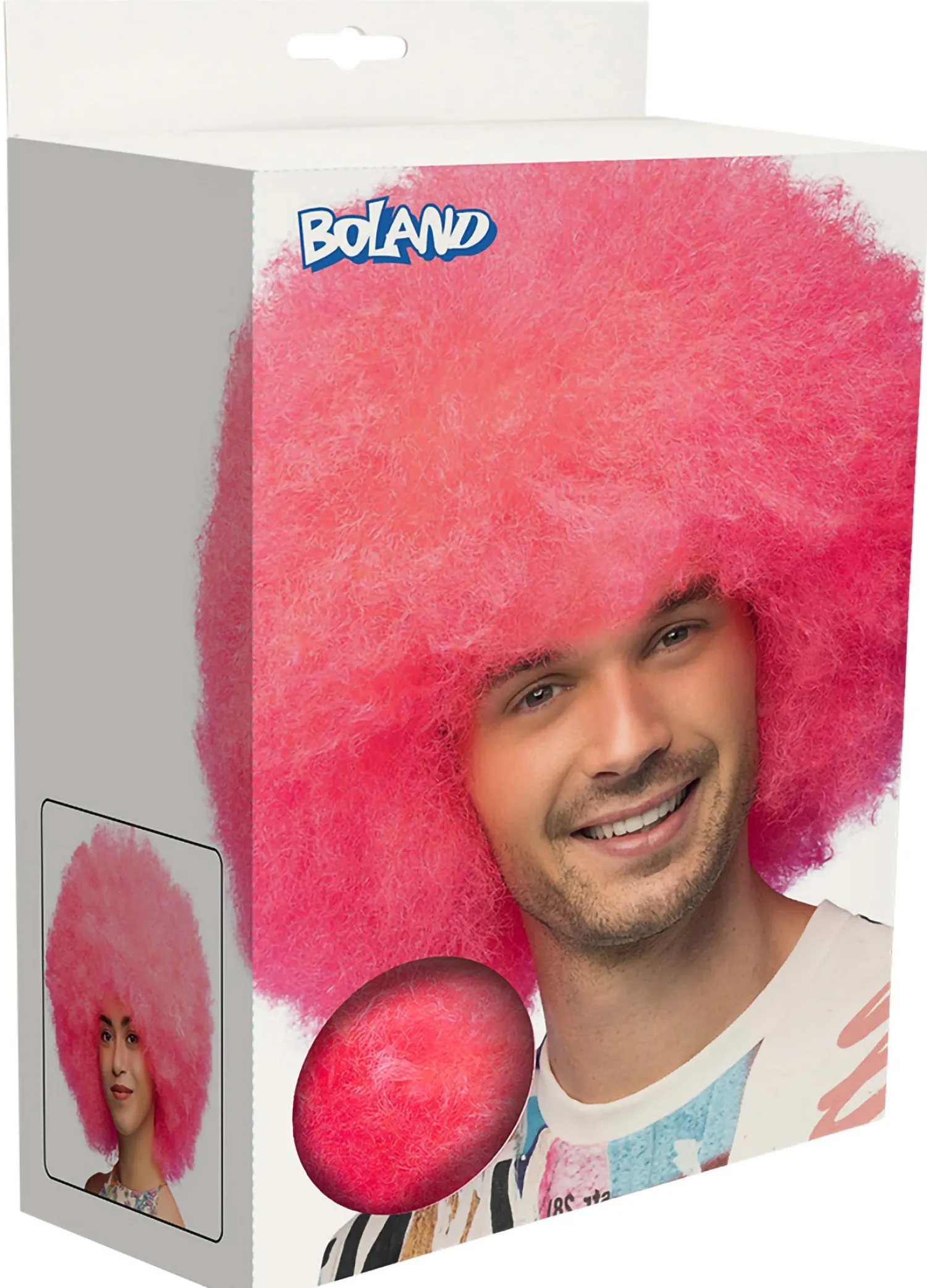 Muut Asusteet|Peruukit>Boland Party Partners, P. O. Box 518, AK ALPHEN A/D RIJN, https://boland.eu Peruukki Sugar neon pinkki