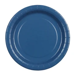 Lautaset|Värikattaus>PartyDeco sp. z o.o. sp. k., ul. Kolumba 1, 70-035 Szczecin, www.partydeco.com Pieni pahvilautanen sininen, 18 cm 6 kpl/pkt