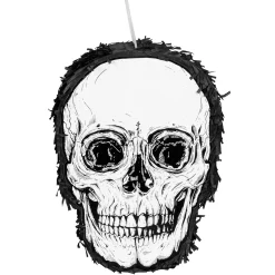 Kauhu / Day Of The Dead|Muut Juhlatarvikkeet>Boland Party Partners, P. O. Box 518, AK ALPHEN A/D RIJN, https://boland.eu Pinjata pääkallo 35x25 cm