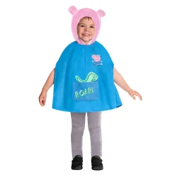 Pääsiäinen|Halloween>IV Beck / Amscan Europe GmbH, Dettinger Str. 148, 73230 Kirchheim/Teck, Germany, www.amscan-europe.com Pipsa Possu poncho lasten naamiaisasu