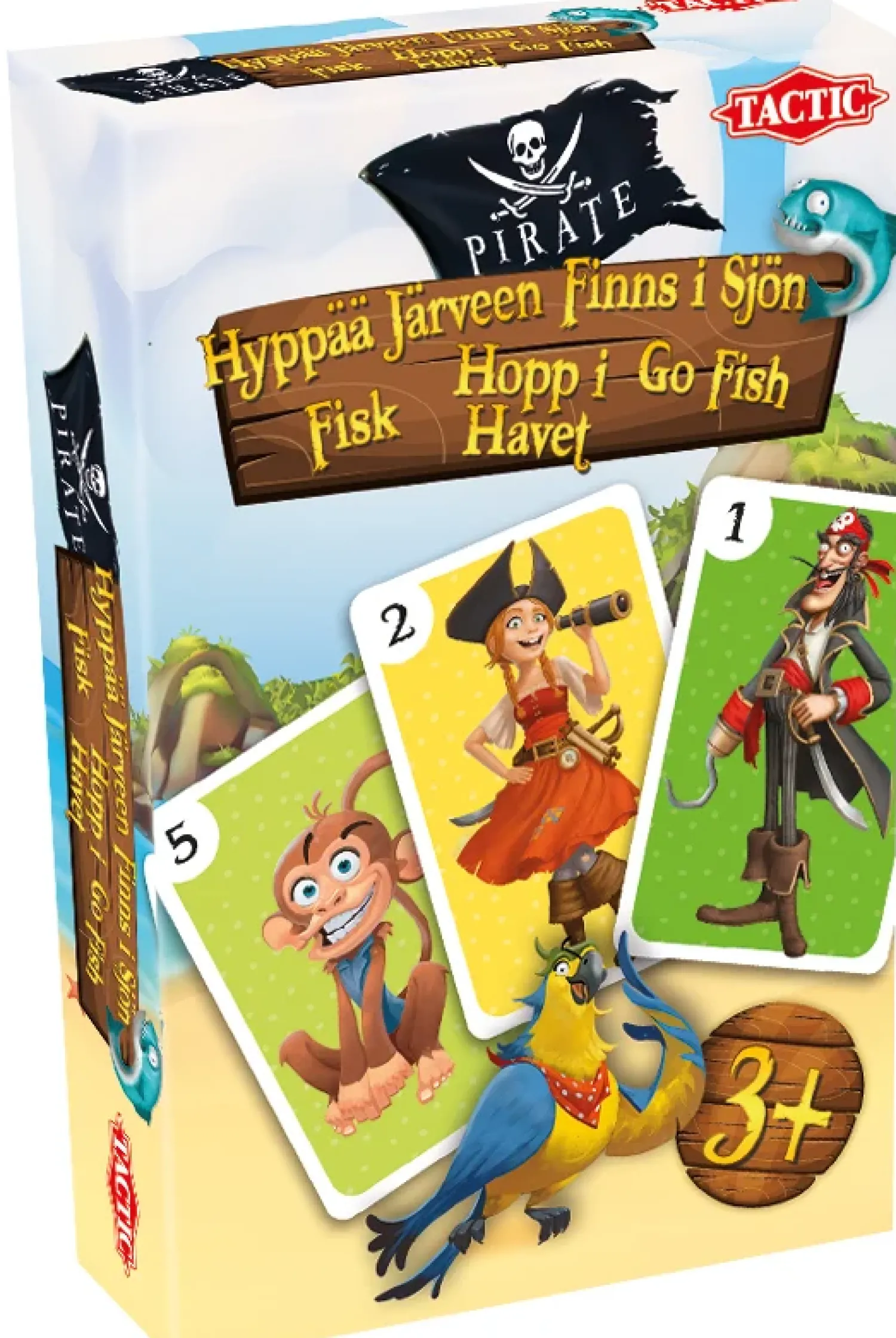 Muut Juhlatarvikkeet|Pelit Ja Leikit>Tactic Games Pirate Go Fish