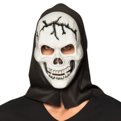 Naamarit Ja Silmikot|Halloween>Boland Party Partners, P. O. Box 518, AK ALPHEN A/D RIJN, https://boland.eu Pääkallonaamari hupulla