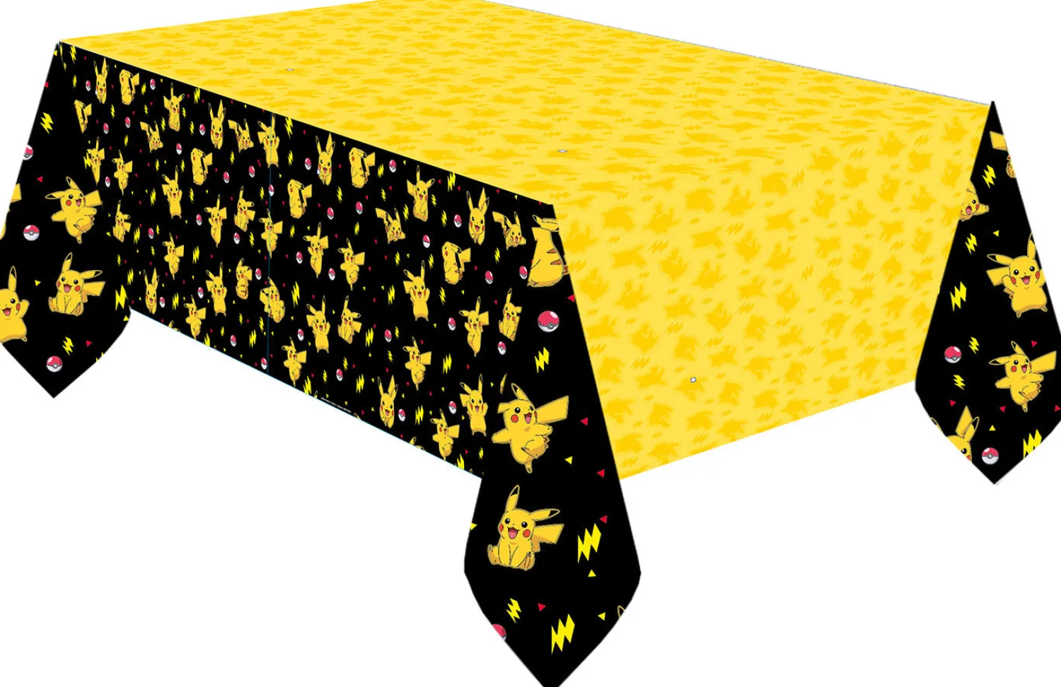 Pokemon|Kaita- Ja Pöytäliinat>IV Beck / Amscan Europe GmbH, Dettinger Str. 148, 73230 Kirchheim/Teck, Germany, www.amscan-europe.com Pokemon paperinen pöytäliina 120 x 180 cm