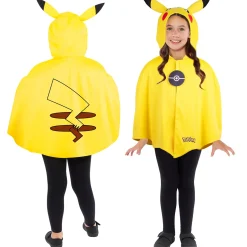 Lasten Naamiaisasut|Pokemon>IV Beck / Amscan Europe GmbH, Dettinger Str. 148, 73230 Kirchheim/Teck, Germany, www.amscan-europe.com Pokemon Pikachu viitta 8 - 12 vuotta