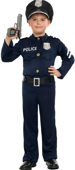 Lasten Naamiaisasut>Boland Party Partners, P. O. Box 518, AK ALPHEN A/D RIJN, https://boland.eu Poliisiasu lasten