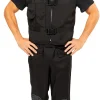 Penkkarit|Aikuisten Naamiaisasut>IV Beck / Amscan Europe GmbH, Dettinger Str. 148, 73230 Kirchheim/Teck, Germany, www.amscan-europe.com Poliisiasu Swat L