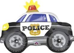 Muotofoliopallot|Vappu>Anagram International Inc, 7700 Anagram Drive, MN 55344-7307, USA, http://www.anagramballoons.com/ Poliisiauto pienmuotofolio