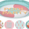 Kesätuotteet|Kesätuotteet>Koopman International B.V., Distelweg 88, 1031 HH AMSTERDAM, www.koopmanint.com Pool Party lautanen 20 cm 1 kpl (4 erilaista vaihtoehtoa)