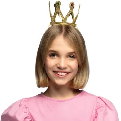 Muut Asusteet|Pannat, Kruunut Ja Tiarat>Boland Party Partners, P. O. Box 518, AK ALPHEN A/D RIJN, https://boland.eu Prinsessatiara taivutettava kullanvärinen