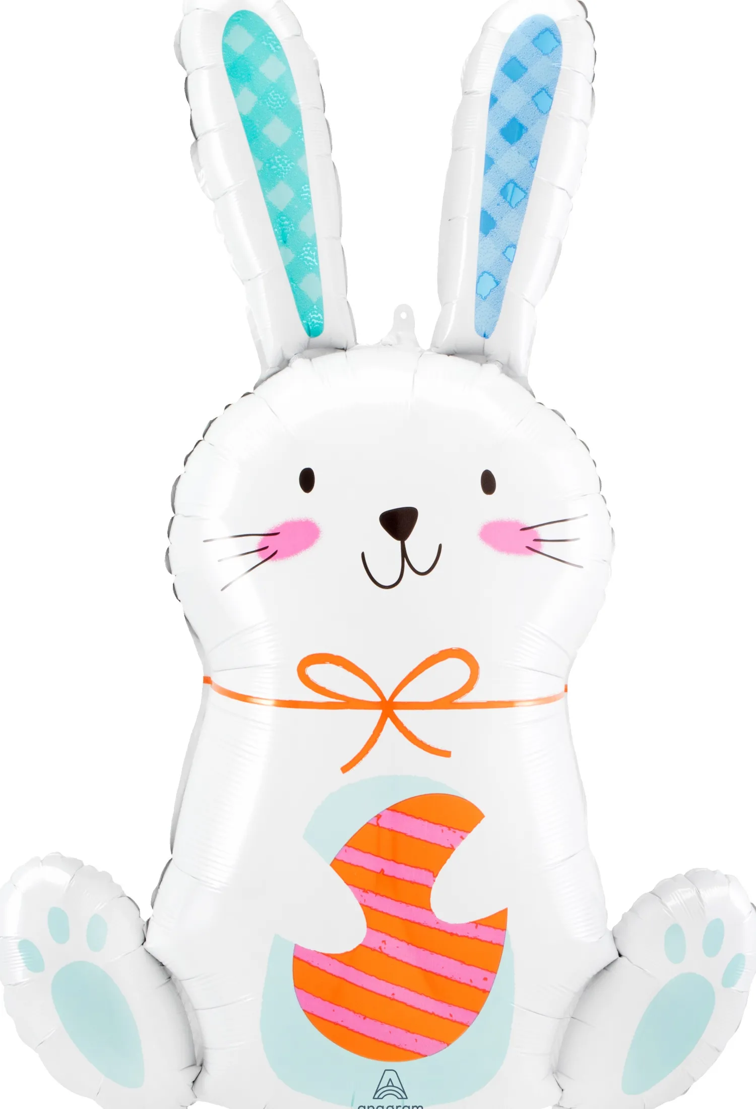 Pääsiäinen|Muotofoliopallot>Anagram International Inc, 7700 Anagram Drive, MN 55344-7307, USA, http://www.anagramballoons.com/ Pääsiäispupu muotofoliopallo