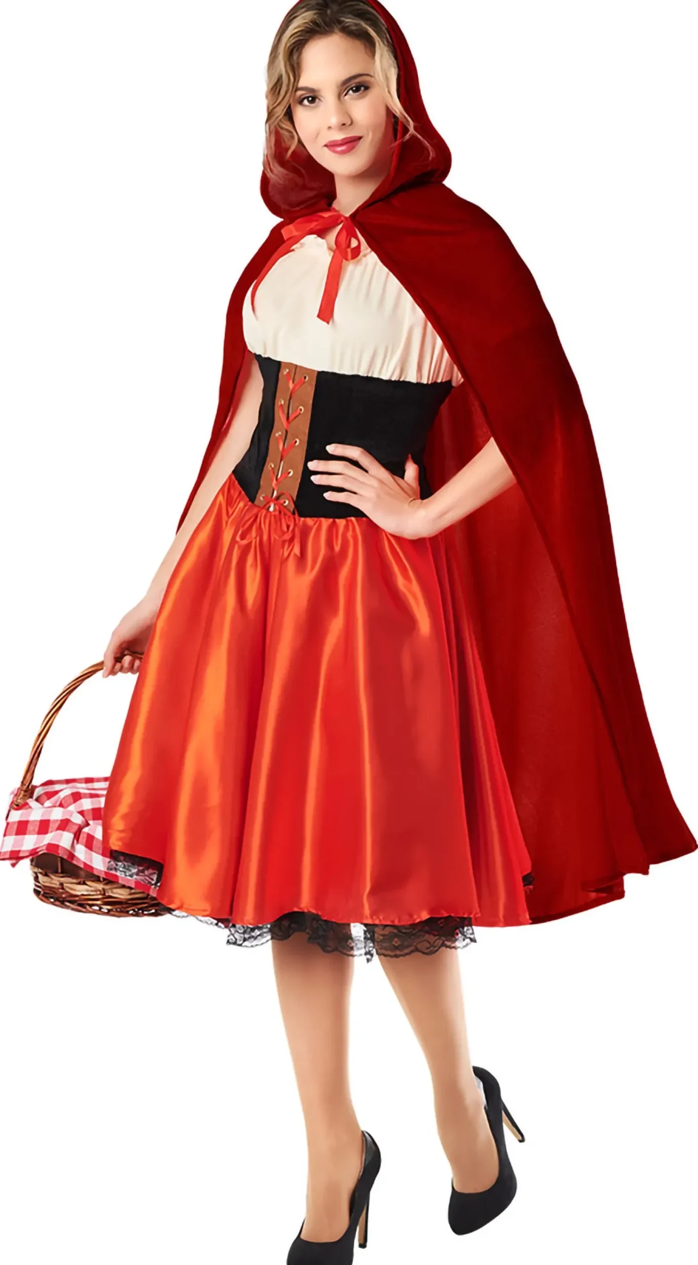 Penkkarit|Halloween>Boland Party Partners, P. O. Box 518, AK ALPHEN A/D RIJN, https://boland.eu Punahilkka-asu M/L