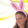 Pääsiäinen|Halloween>CARNIVAL TOYS SRL, VIA GOLDONI 1, 48026 GODO DI RUSSI, RA, www.carnivaltoys.it Pupunkorvapanta, pinkki-paljetti
