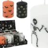 Kynttilät|Halloween>Koopman International B.V., Distelweg 88, 1031 HH AMSTERDAM, www.koopmanint.com Pöytäkynttilä Halloween 7,5 cm, lajitelma