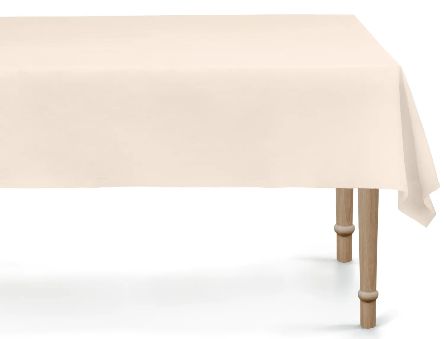 Värikattaus|Kaita- Ja Pöytäliinat>Juhlamaailma Pöytäliina beige, 137 x 183 cm