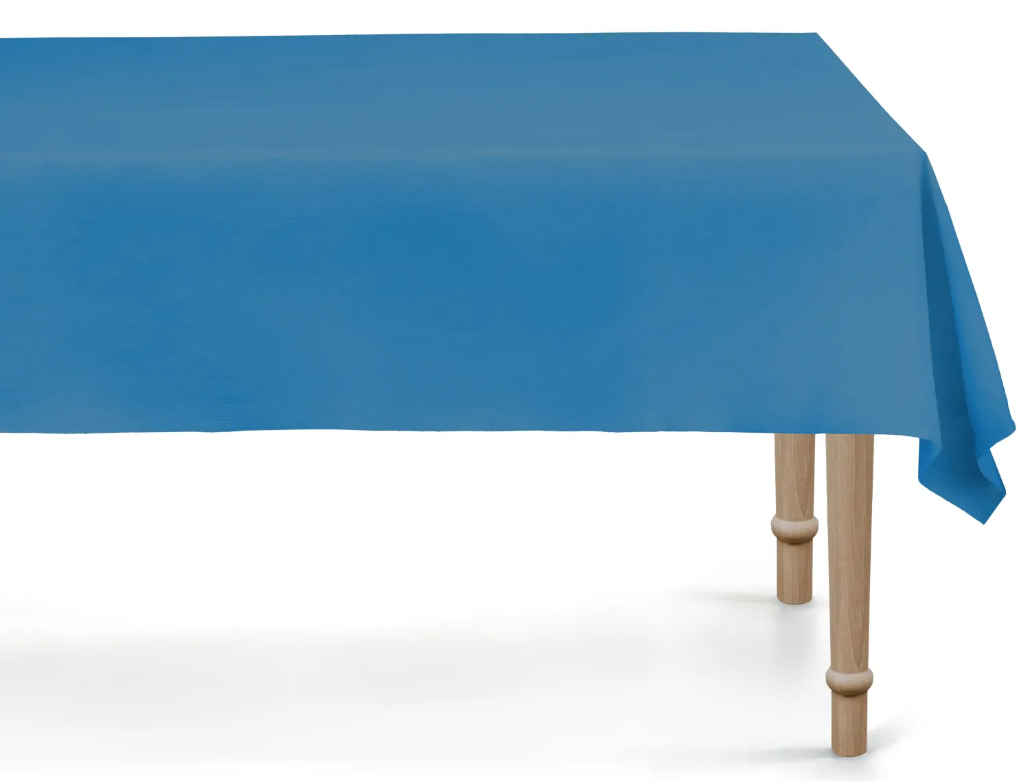 Värikattaus|Kaita- Ja Pöytäliinat>Juhlamaailma Pöytäliina sininen, 137 x 183 cm