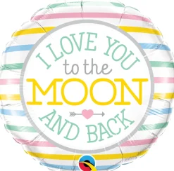 Pienet Foliopallot> Rakastan sinua: I Love you to the moon foliopallo