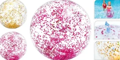 Kesätuotteet|Kesätuotteet>Koopman International B.V., Distelweg 88, 1031 HH AMSTERDAM, www.koopmanint.com Rantapallo kimalle 51 cm 1 kpl/pkt, pinkki tai kullanvärinen