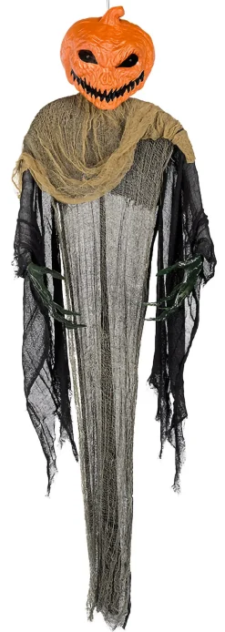 Ripustettavat Hahmot|Halloween>Boland Party Partners, P. O. Box 518, AK ALPHEN A/D RIJN, https://boland.eu Riippuva kurpitsahirviö valolla 158 cm