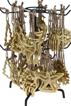 Muut Ripustettavat Koristeet>Koopman International B.V., Distelweg 88, 1031 HH AMSTERDAM, www.koopmanint.com Ripustettava koriste jouluaiheet metallia 10 cm 1 kpl (6 eri mallivaihtoehtoa)