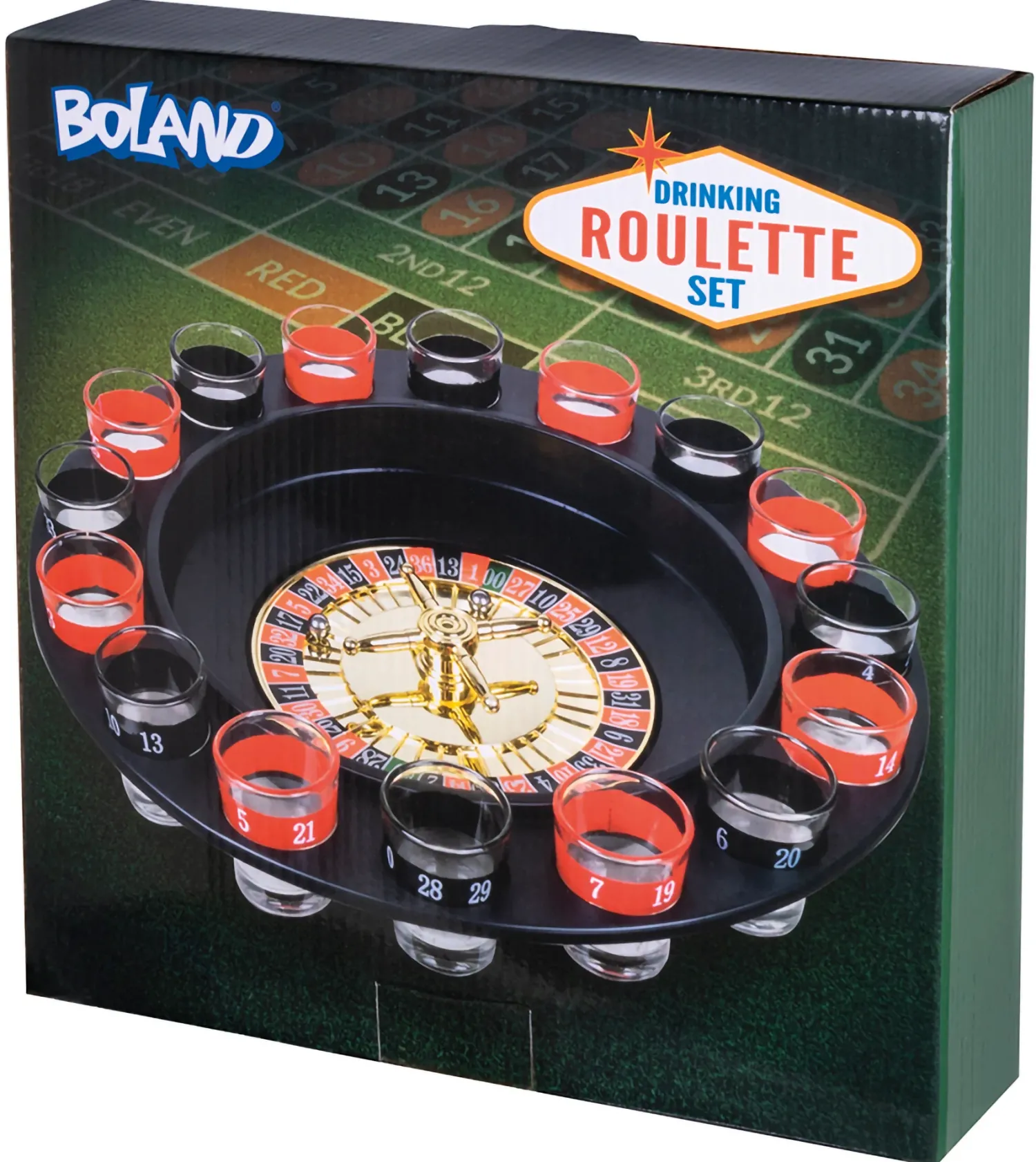 Muut Juhlatarvikkeet|Olutjuhlat>Boland Party Partners, P. O. Box 518, AK ALPHEN A/D RIJN, https://boland.eu Ruletti juomapeli