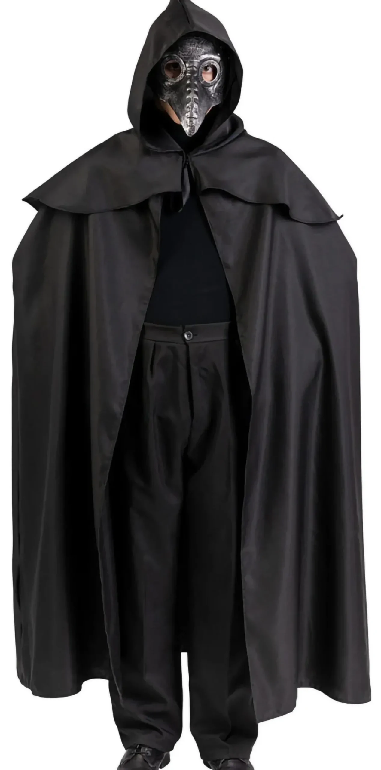 Muut Asusteet|Halloween>CARNIVAL TOYS SRL, VIA GOLDONI 1, 48026 GODO DI RUSSI, RA, www.carnivaltoys.it Ruttotohtori asusetti; viitta ja maski