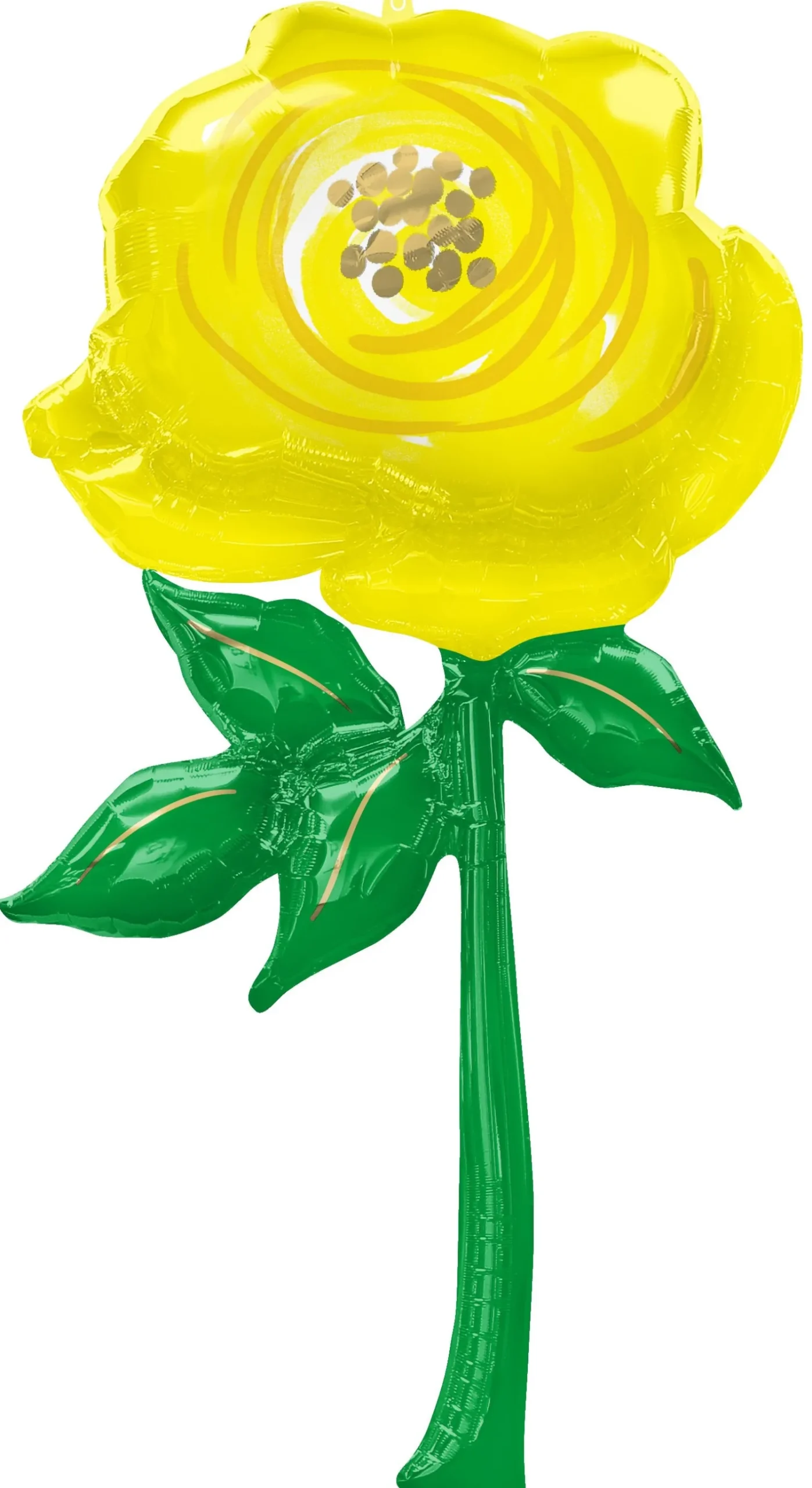 Erikoisfoliopallot>Anagram International Inc, 7700 Anagram Drive, MN 55344-7307, USA, http://www.anagramballoons.com/ Ruusu jättifolio keltainen