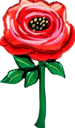 Erikoisfoliopallot>Anagram International Inc, 7700 Anagram Drive, MN 55344-7307, USA, http://www.anagramballoons.com/ Ruusu jättifolio punainen