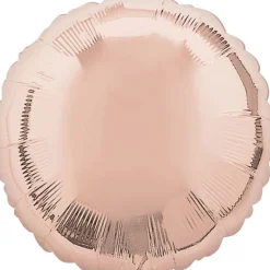 Pienet Foliopallot|Yksiväriset Foliopallot>Anagram International Inc, 7700 Anagram Drive, MN 55344-7307, USA, http://www.anagramballoons.com/ Ruusukulta pyöreä foliopallo