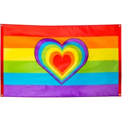 Liput, Kyltit Ja Julisteet|Pride>Boland Party Partners, P. O. Box 518, AK ALPHEN A/D RIJN, https://boland.eu Sateenkaari lippu 90 x 150 cm