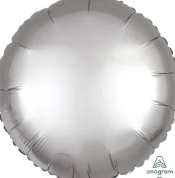 Personoidut Folioilmapallot Kimallekirjoituksella|Yksiväriset Ilmapallot>Anagram International Inc, 7700 Anagram Drive, MN 55344-7307, USA, http://www.anagramballoons.com/ Satiinihopea pyöreä foliopallo