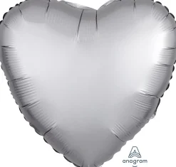 Personoidut Folioilmapallot Kimallekirjoituksella|Yksiväriset Ilmapallot>Anagram International Inc, 7700 Anagram Drive, MN 55344-7307, USA, http://www.anagramballoons.com/ Satiinihopea sydän foliopallo