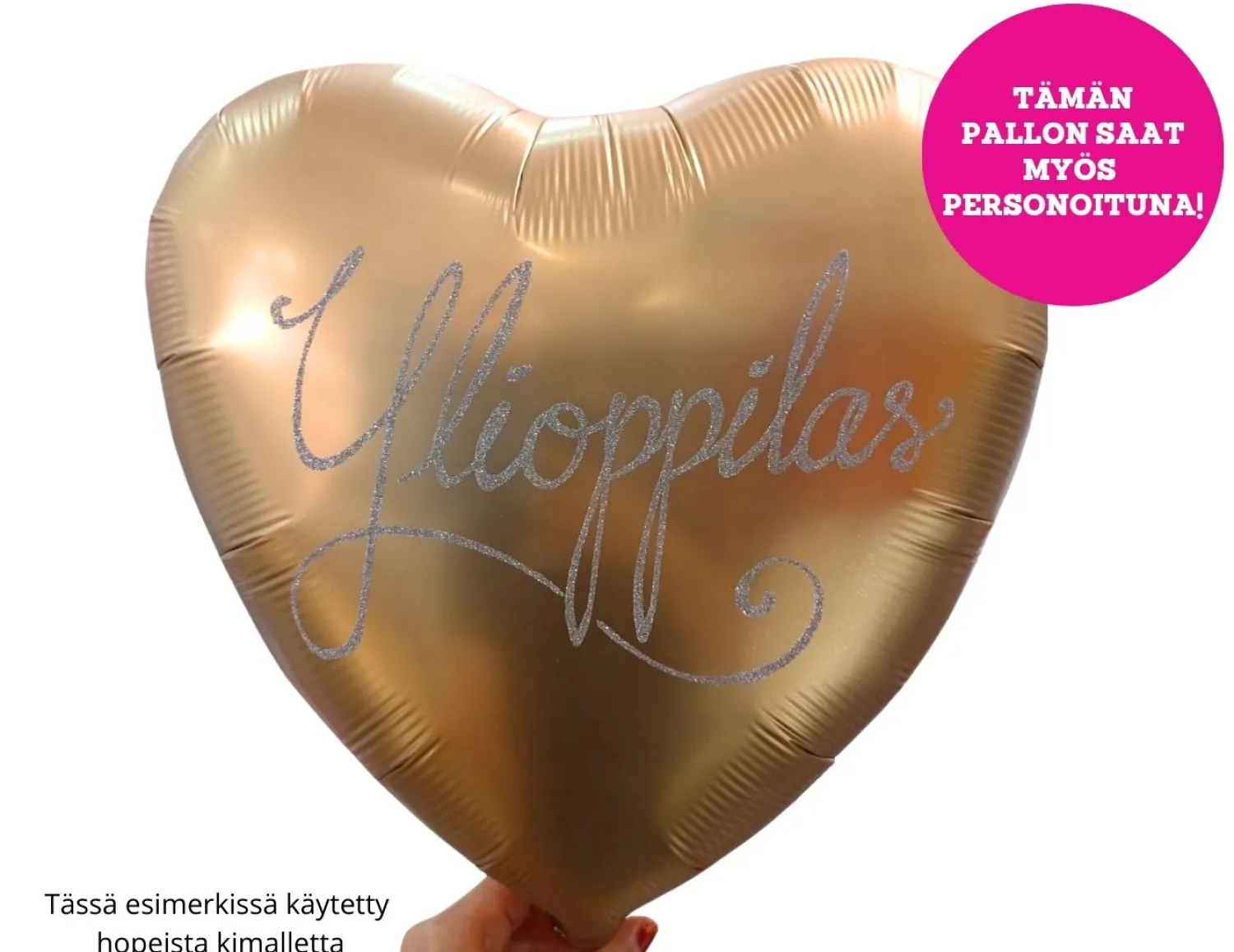 Yksiväriset Ilmapallot|Äitienpäivä>Anagram International Inc, 7700 Anagram Drive, MN 55344-7307, USA, http://www.anagramballoons.com/ Satiinikulta sydän foliopallo