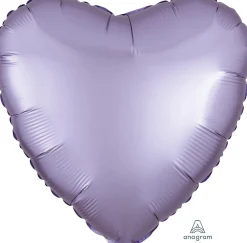 Pienet Foliopallot|Yksiväriset Foliopallot>Anagram International Inc, 7700 Anagram Drive, MN 55344-7307, USA, http://www.anagramballoons.com/ Satiinilila sydän foliopallo