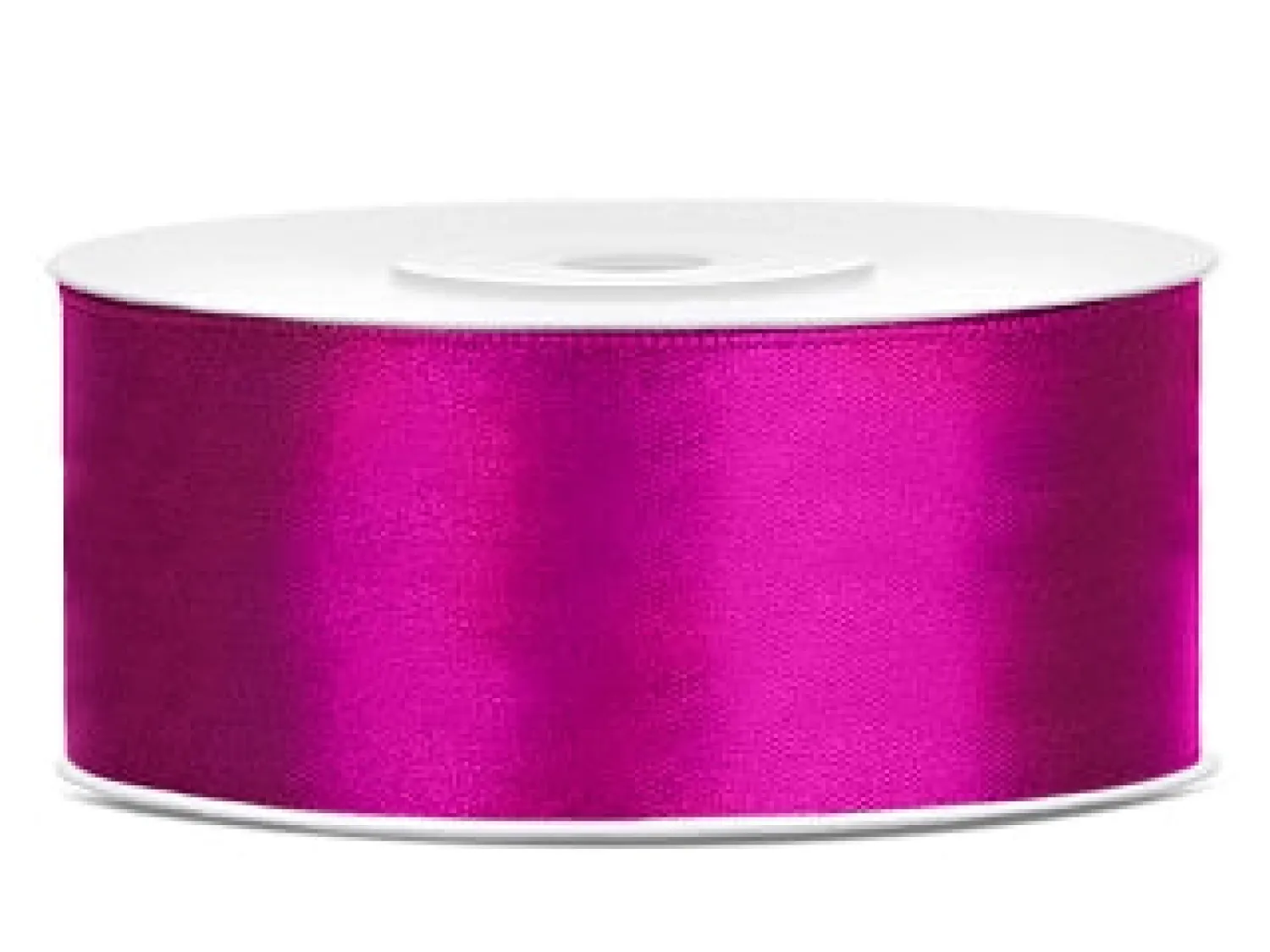 Häät|Häät>PartyDeco sp. z o.o. sp. k., ul. Kolumba 1, 70-035 Szczecin, www.partydeco.com Satiininauha 25mm/25m, fuksia
