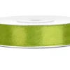 Lahjapaketointi|Satiininauhat>PartyDeco sp. z o.o. sp. k., ul. Kolumba 1, 70-035 Szczecin, www.partydeco.com Satiininauha 12mm/25m, limenvihreä