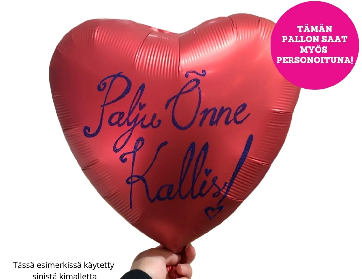 Yksiväriset Ilmapallot|Äitienpäivä>Anagram International Inc, 7700 Anagram Drive, MN 55344-7307, USA, http://www.anagramballoons.com/ Satiinipunainen sydän foliopallo