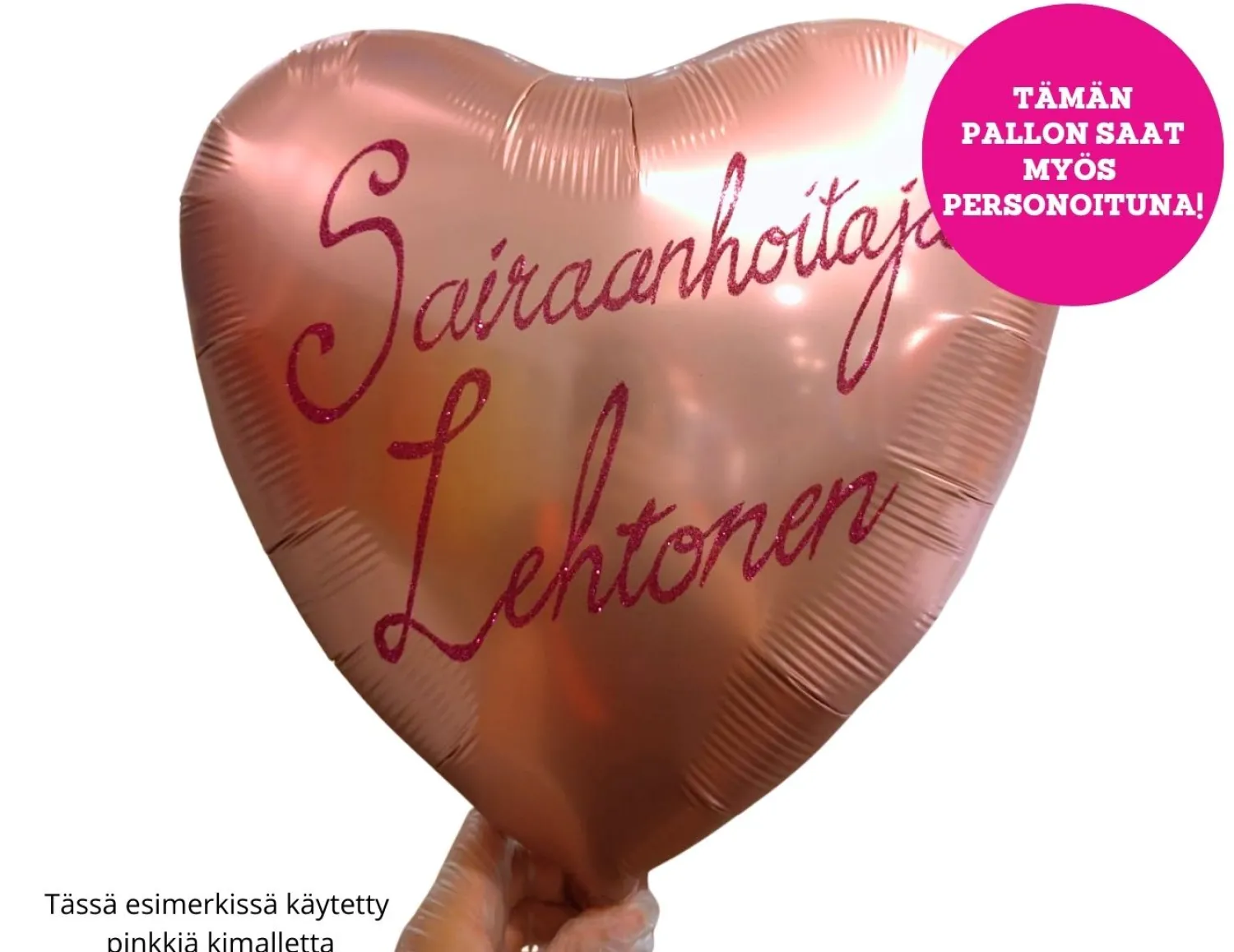 Pienet Foliopallot|Yksiväriset Foliopallot>Anagram International Inc, 7700 Anagram Drive, MN 55344-7307, USA, http://www.anagramballoons.com/ Satiiniruusukulta sydän foliopallo