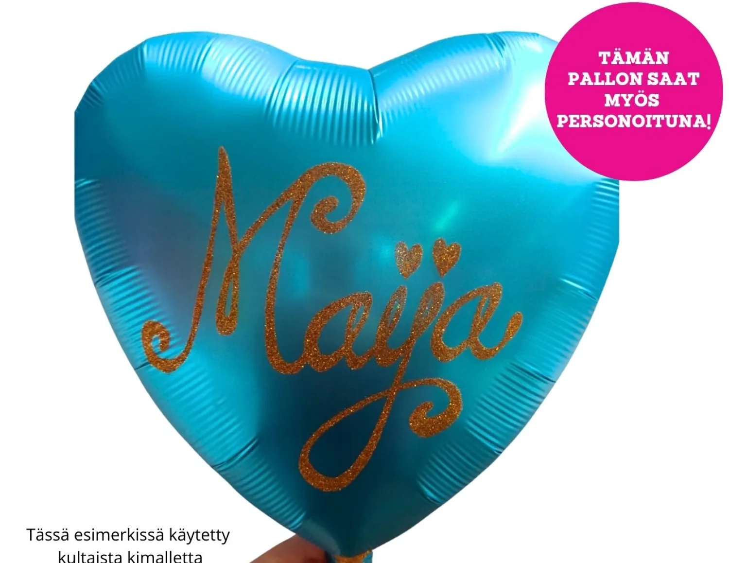 Pienet Foliopallot|Ystävänpäivä>Anagram International Inc, 7700 Anagram Drive, MN 55344-7307, USA, http://www.anagramballoons.com/ Satiiniturkoosi sydän foliopallo