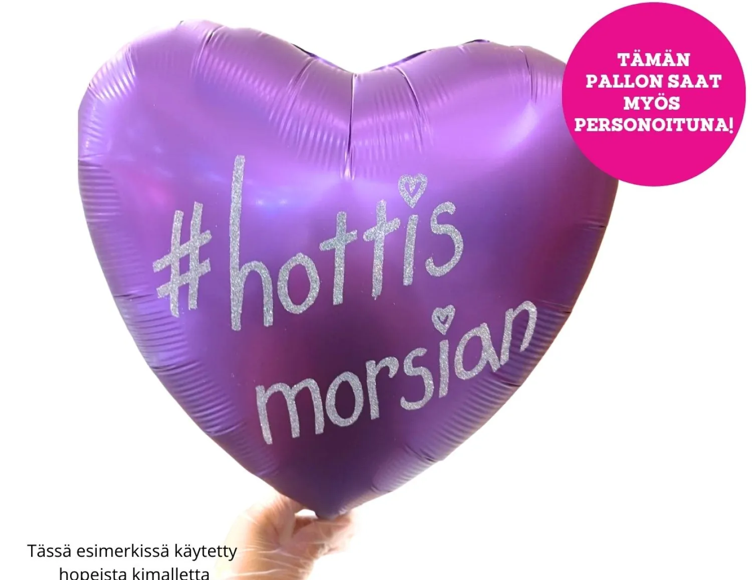 Pienet Foliopallot|Yksiväriset Foliopallot>Anagram International Inc, 7700 Anagram Drive, MN 55344-7307, USA, http://www.anagramballoons.com/ Satiinivioletti sydän foliopallo