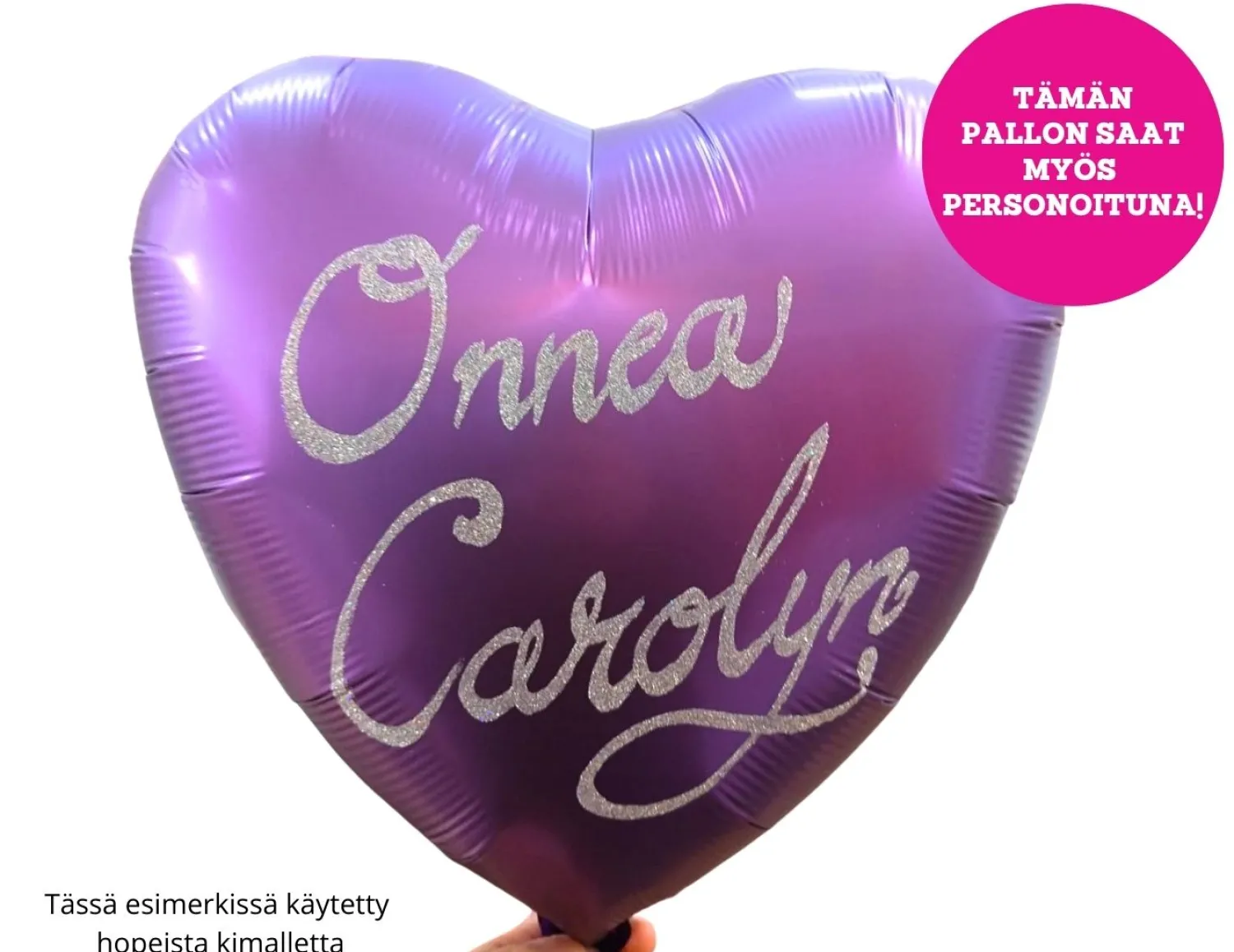 Pienet Foliopallot|Yksiväriset Foliopallot>Anagram International Inc, 7700 Anagram Drive, MN 55344-7307, USA, http://www.anagramballoons.com/ Satiinivioletti sydän foliopallo