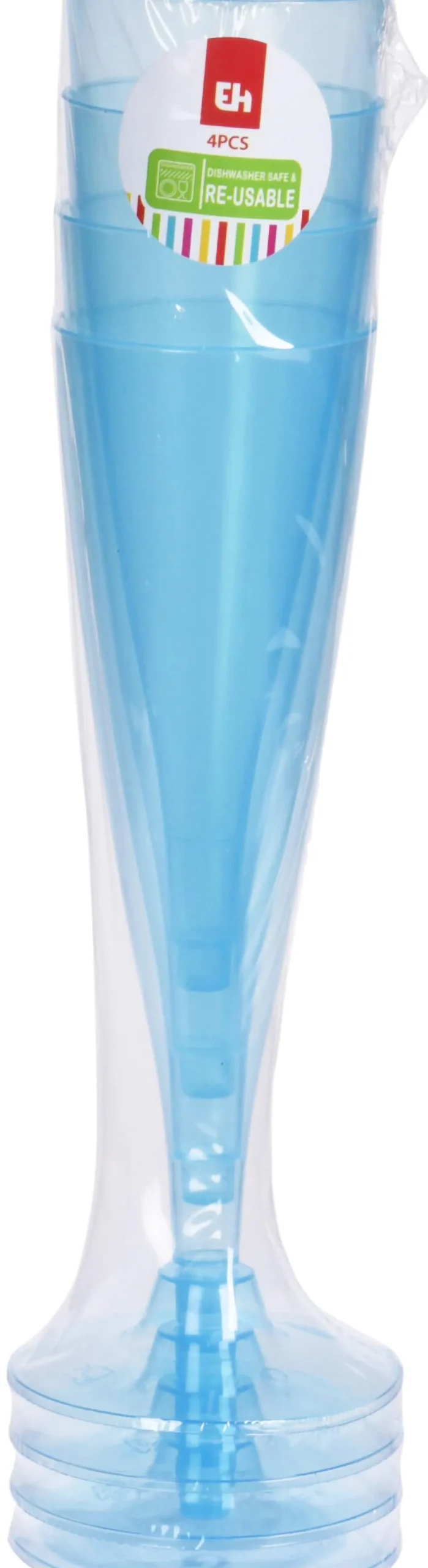 Häät|Häät>Koopman International B.V., Distelweg 88, 1031 HH AMSTERDAM, www.koopmanint.com Shampanjalasi värikäs konepestävä 150 ml 4 kpl/pkt, lajitelmatuote 4 erilaista