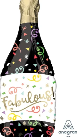 Muotofoliopallot>Anagram International Inc, 7700 Anagram Drive, MN 55344-7307, USA, http://www.anagramballoons.com/ Shampanjapullo Fabulous värikäs muotofolio