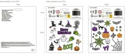 Halloween|Kasvotimantit Ja Siirtotatuoinnit>Goodmark Europe NV, Industrielaan 15, 8520 Kuurne, www.goodmarkgroup.com Siirtokuvatatuointi vartalolle, pieni, lajitelmatuote 2 erilaista