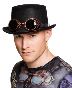 Muut Asusteet|Hatut Ja Päähineet>Boland Party Partners, P. O. Box 518, AK ALPHEN A/D RIJN, https://boland.eu Silinteri, Steampunk