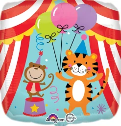Pienet Foliopallot>Anagram International Inc, 7700 Anagram Drive, MN 55344-7307, USA, http://www.anagramballoons.com/ Sirkus foliopallo