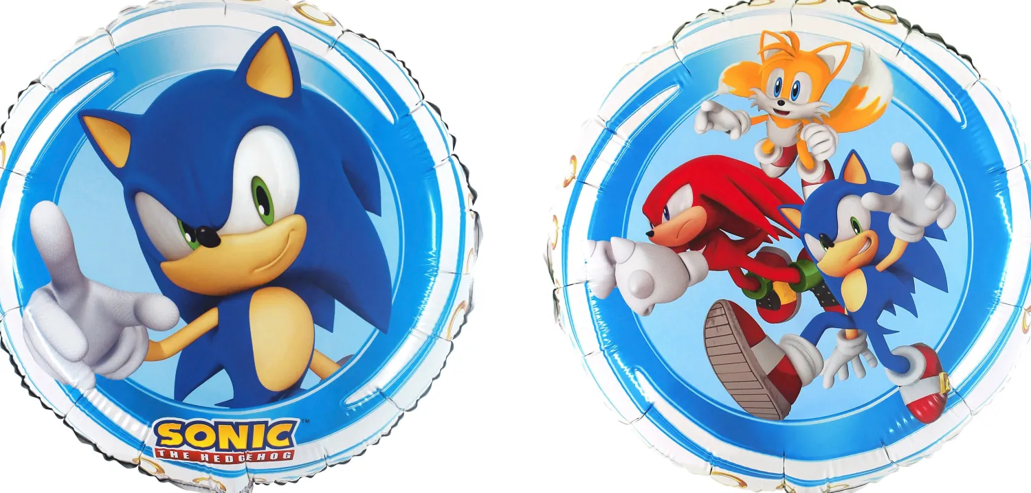 Pienet Foliopallot|Vappu>Grabo Intl Srl, Via del Lavoro 33, 47853 CORIANO, ITALY, www.graboballoons.com Sonic foliopallo