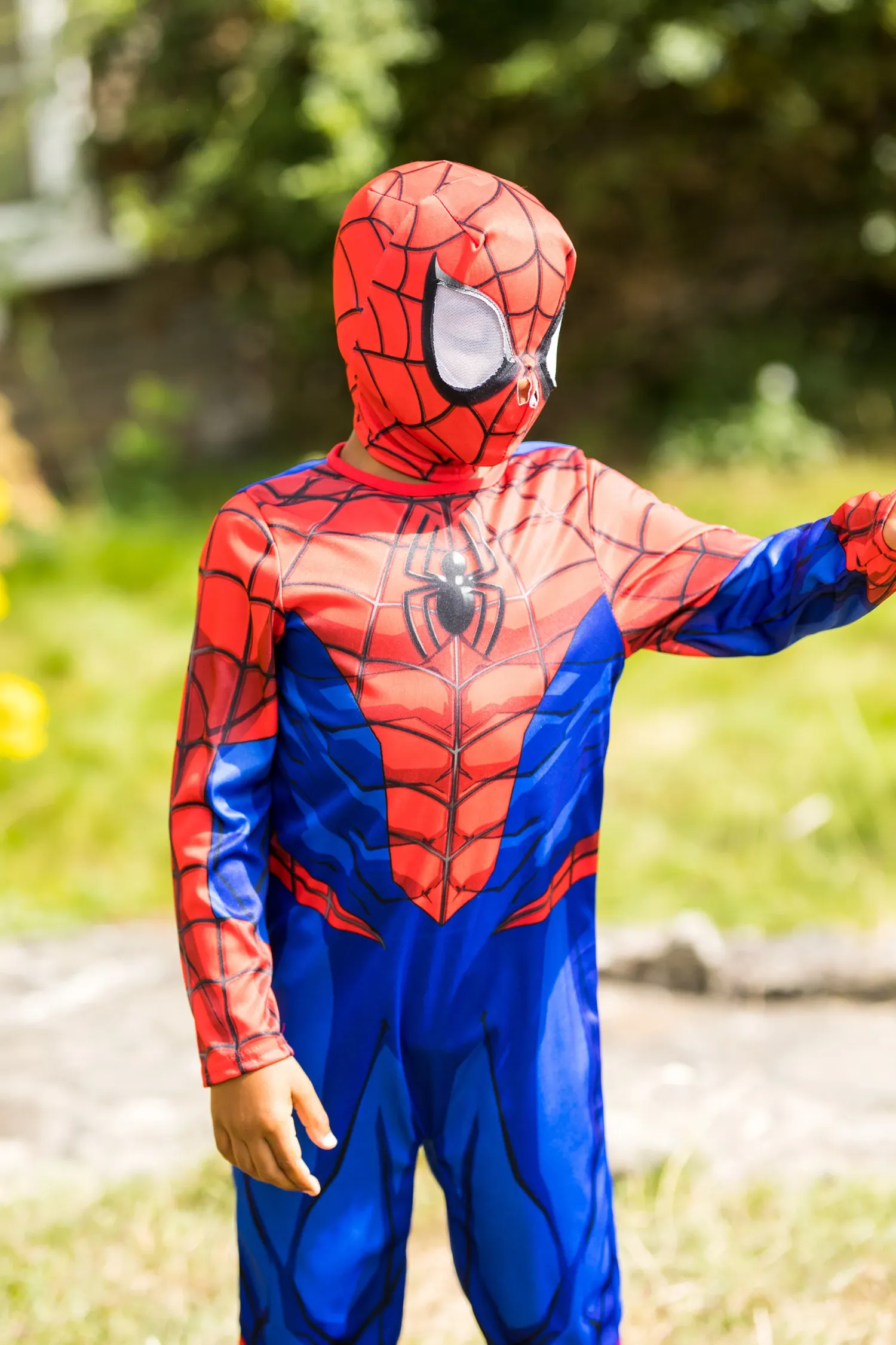 Supersankarit|Lasten Naamiaisasut>Rubies Netherlands b.v., Heldenseweg 25A, 6086 PD Neer, www.rubies.com Spider-Man asu