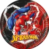 Lautaset|Spiderman>Juhlamaailma Spider-Man pahvilautanen 20 cm 8 kpl/pkt