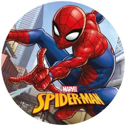 Spiderman|Kakkukuvat Ja Syötävät Koristetarrat>Dekora Innova, SAU, PI Atalayas - C/ Florin, 30-39, 3114 Alicante, www.dekora.es Spiderman syötävä kakkukuva