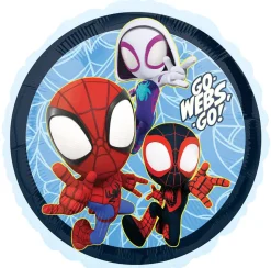 Pienet Foliopallot|Spiderman>Anagram International Inc, 7700 Anagram Drive, MN 55344-7307, USA, http://www.anagramballoons.com/ Spidey ja hänen mahtavat ystävänsä foliopallo